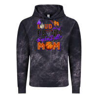 Cloud Black loud and proud basketball mom Vintage Hoodie - Zillion Design Studio