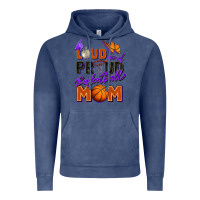 Vintage Denim loud and proud basketball mom Vintage Hoodie - Zillion Design Studio