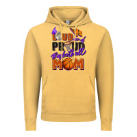 Vintage Mustard loud and proud basketball mom Vintage Hoodie - Zillion Design Studio