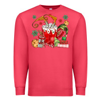 Cardinal cup of chocolate and cookies Premium Sweatshirt - MaliasSmallBusiness
