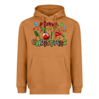 Meerkat merry christmas hair dresser Heavyweight Hoodie - MaliasSmallBusiness
