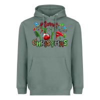 Sage merry christmas hair dresser Heavyweight Hoodie - MaliasSmallBusiness