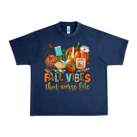 Navy fall vibes and that nurse life Urban Heavy Tee - AdoDesignShop