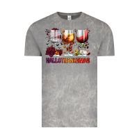 Cloud Rock hallothanksmas halloween thanksgiving  christmas wine Vintage Tee - FaDigitalArtStudio