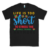 Black life is too to stress the small things anymo Classic Tee - CowhideDigitalArt
