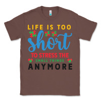 Chestnut life is too to stress the small things anymo Classic Tee - CowhideDigitalArt