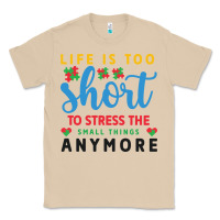 Mushroom life is too to stress the small things anymo Classic Tee - CowhideDigitalArt