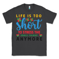 Smoke life is too to stress the small things anymo Classic Tee - CowhideDigitalArt