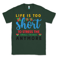 Sports Green life is too to stress the small things anymo Classic Tee - CowhideDigitalArt