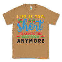 Toasted Coconut life is too to stress the small things anymo Classic Tee - CowhideDigitalArt