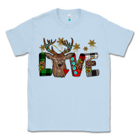 Dusty Blue love christmas Classic Tee - JahusDesignShop
