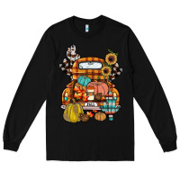 Black farm truck,fall Long Sleeve Tee - JahusDesignShop