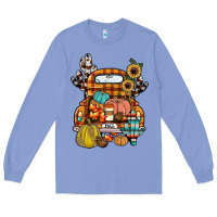 Colony Blue farm truck,fall Long Sleeve Tee - JahusDesignShop