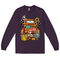 Plum farm truck,fall Long Sleeve Tee - JahusDesignShop