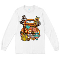 White farm truck,fall Long Sleeve Tee - JahusDesignShop