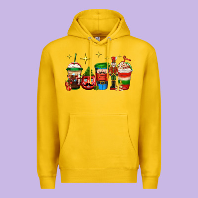Nutcracker Coffee Premium Hoodie Designed By Jasminsmagicworld