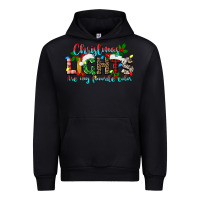Black christmas lights are my favorite Urban Hoodie - texasbilliewilder