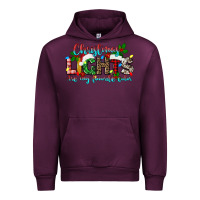 Mauve Wine christmas lights are my favorite Urban Hoodie - texasbilliewilder