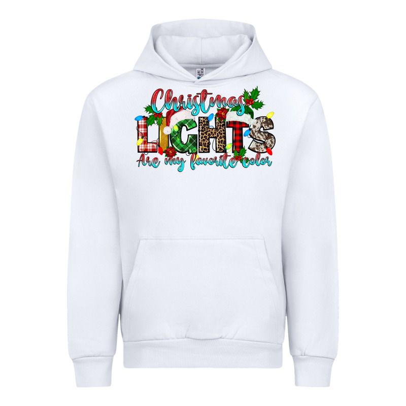 Christmas Lights Are My Favorite Urban Hoodie by texasbilliewilder | Teevron
