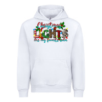 White christmas lights are my favorite Urban Hoodie - texasbilliewilder