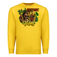 Lemon black history vibes Premium Sweatshirt - NancyCooperArtShop
