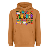 Meerkat teacher crayons kids caffeine Heavyweight Hoodie - NancyCooperArtShop