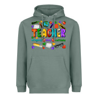 Sage teacher crayons kids caffeine Heavyweight Hoodie - NancyCooperArtShop