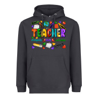 Smoke teacher crayons kids caffeine Heavyweight Hoodie - NancyCooperArtShop