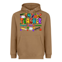 Toasted Coconut teacher crayons kids caffeine Heavyweight Hoodie - NancyCooperArtShop
