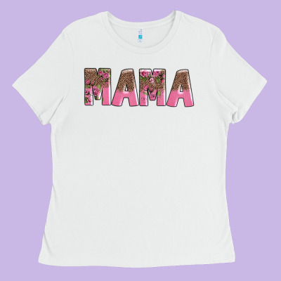 Mama Ladies Tee Designed By Adodesignshop