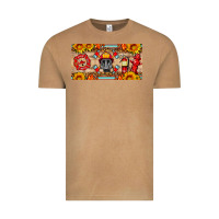 Vintage Camel firefighter air mask sunflower and elementary license plate Vintage Tee - HRA Design Shop