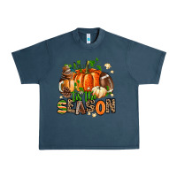Midnight Navy fall and american football tis the season Urban Heavy Tee - AdoDesignShop
