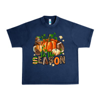 Navy fall and american football tis the season Urban Heavy Tee - AdoDesignShop