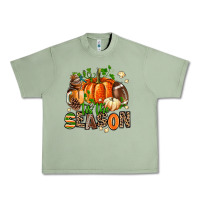 Oil Green fall and american football tis the season Urban Heavy Tee - AdoDesignShop