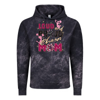 Cloud Black loud and proud cheer mom Vintage Hoodie - Zillion Design Studio