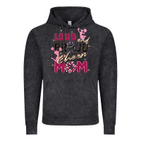 Loud And Proud Cheer Mom Vintage Hoodie | Teevron