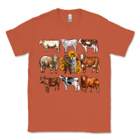 Copper western cowsand sunflowers Classic Tee - AdoDesignShop