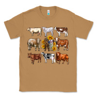 Toasted Coconut western cowsand sunflowers Classic Tee - AdoDesignShop