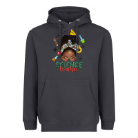 Smoke science teacher afro messy bun Heavyweight Hoodie - NancyCooperArtShop