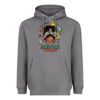 Storm science teacher afro messy bun Heavyweight Hoodie - NancyCooperArtShop