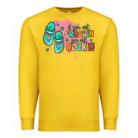If You Aint Crockin You Aint Rockin Premium Sweatshirt | Teevron
