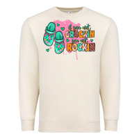 Sandshell if you aint crockin you aint rockin Premium Sweatshirt - MaliasSmallBusiness