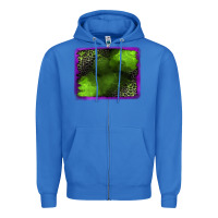 True Royal leopard halloween background Zipper Hoodie - Jasminsmagicworld