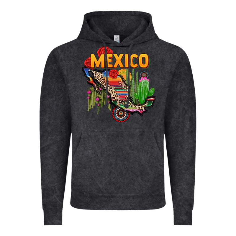 Mexico Map Vintage Hoodie by CTS Tumbler Store | Teevron