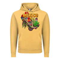 Vintage Mustard mexico map Vintage Hoodie - CTS Tumbler Store