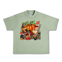 Oil Green fall and  hockey  tis the season Urban Heavy Tee - AdoDesignShop