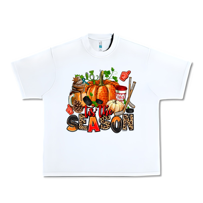 Fall And  Hockey  Tis The Season Urban Heavy Tee by AdoDesignShop | Teevron