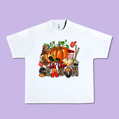 Fall And  Hockey  Tis The Season Urban Heavy Tee Designed By Adodesignshop