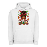 Pigment Lunar Rock santas favorite hair stylist afro messy bun Urban Hoodie - texasbilliewilder