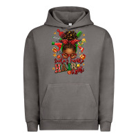 Pigment Tornado santas favorite hair stylist afro messy bun Urban Hoodie - texasbilliewilder